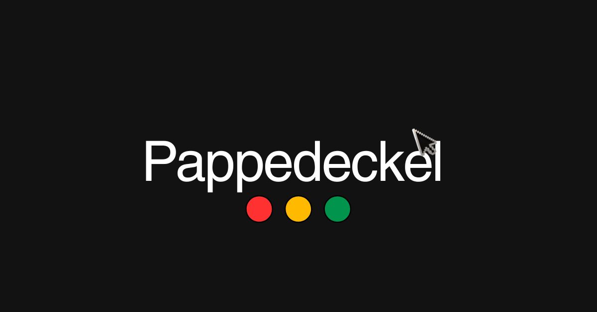 Pappedeckel